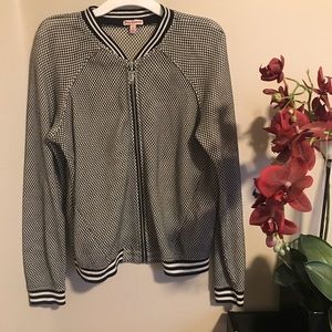 Juicy Couture Mesh Bomber Jacket